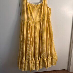 Jessakae Daze Dress - Yellow Gingham
